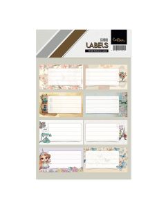 Name Label 2 sheets 16 Labels - 8