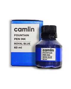 Fountan Pen Ink Royal Blue 60ml Camlin