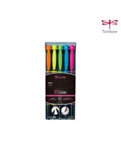 Twin Tip Highlighter, 5-color set