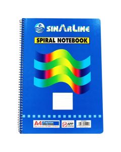 Short Hand Book A4 side Spiral - SP03851 SINARLINE