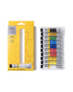 Winsor & Newton Galeria Acrylic Set (10 x 12ml)