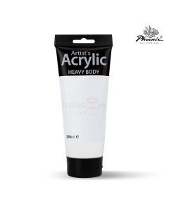 Acrylic Color 200ml 104 Titanium White - Phoenix