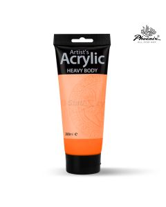 Acrylic Color 200ml 313 Orange Red - Phoenix