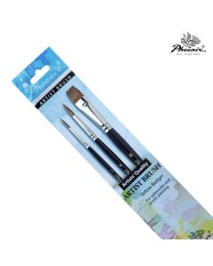 Artist Brush Set of 3 6616s3 Phoenix