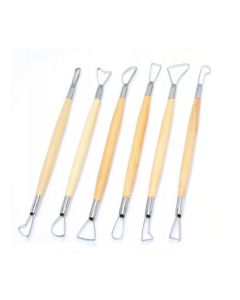 Modeling clay tools Set of 6 Phoenix - A15204 8"