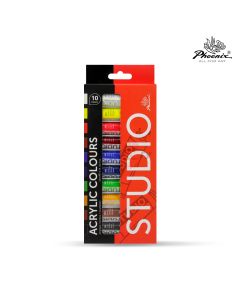 Acrylic Colour Set of 10x22ml PA1022S