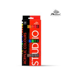 Acrylic Colour Set of 18X12ml