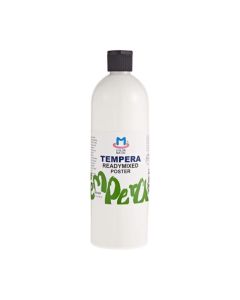 Tempera Poster Colour 500ml White - 102
