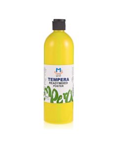 Tempera Poster Colour 500ml Lemon Yellow - 215