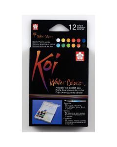 Koi Watercolor Sketchbox 12 Colors - XNCW12H