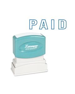 X-stamper Stamp "PAID" Blue