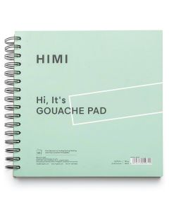 HIMI Gouache Pad 8.5 x 8.5 Inch - Mix Media - Green - ZSF03