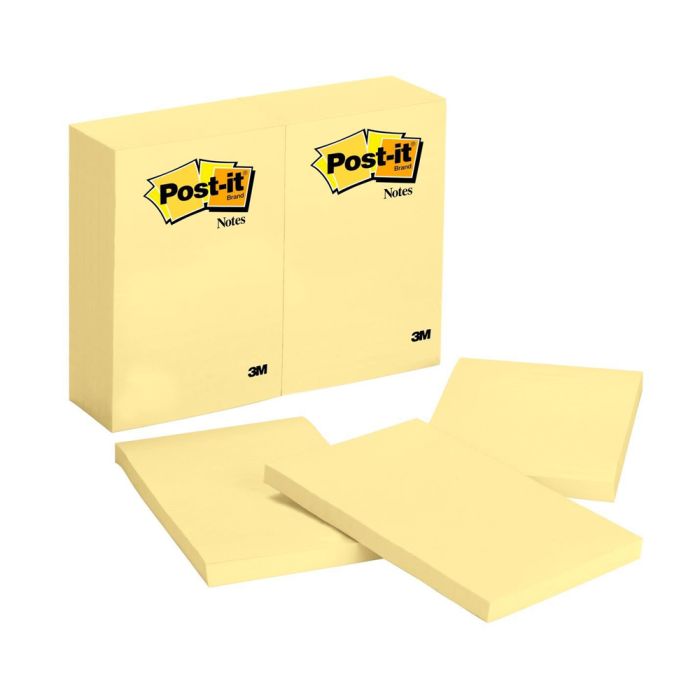 Post It Yellow 4X6 659 1X100 Post It Yellow 4X6 659 1X100
