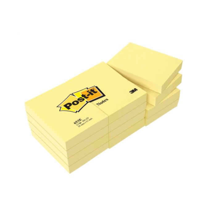 Post It Pad 1.5X2-653 3M Post It Pad 1.5X2-653 3M