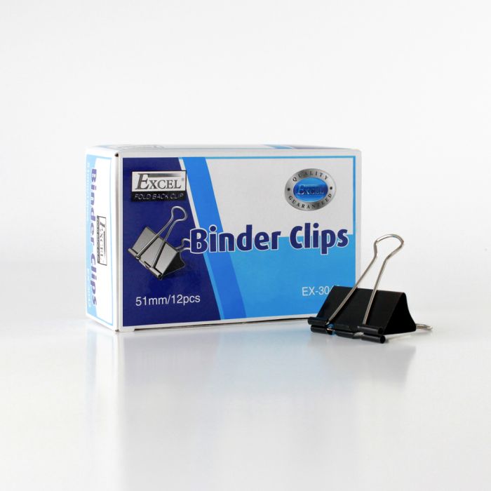 Binder Clips 51mm Excel Binder Clips 51mm Excel