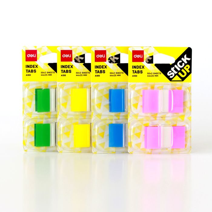 Index Tabs Assorted Colour DELI Index Tabs Assorted Colour DELI