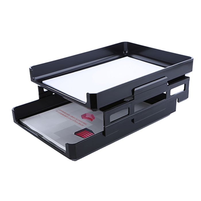 Metro Office Tray Set Of Two 3406D Metro Office Tray Set Of Two 3406D