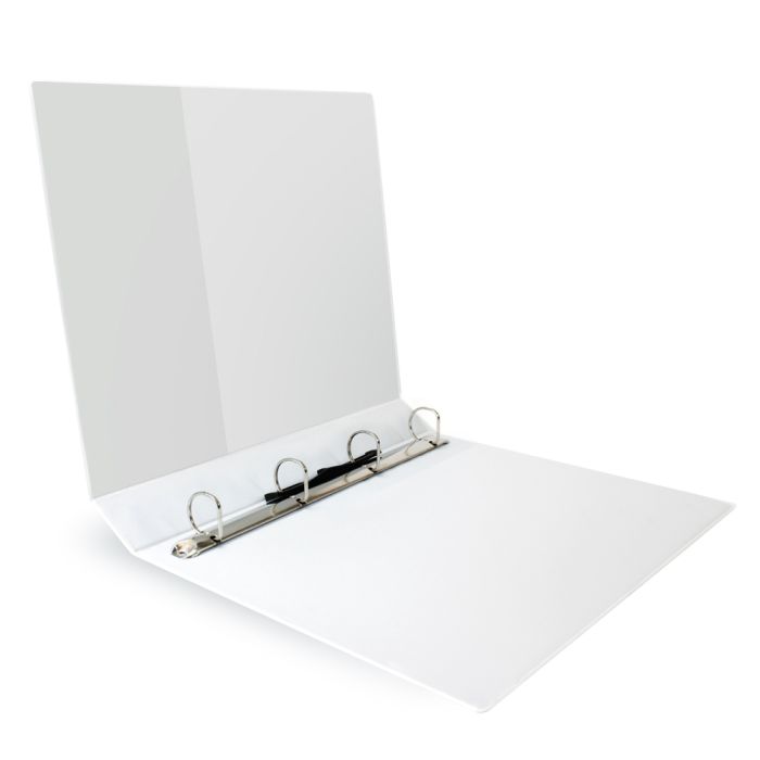 Ring Binder 25mm 4 Ring A4 White Excel  Ring Binder 25mm 4 Ring A4 White Excel