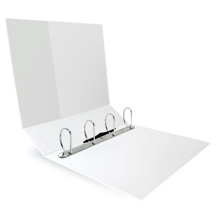 Ring Binder 40mm 4 Ring A4 White Excel Ring Binder 40mm 4 Ring A4 White Excel