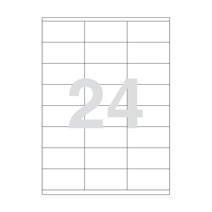 Agipa 24 Labels 70 X 36mm A4 Agipa 24 Labels 70 X 36mm A4