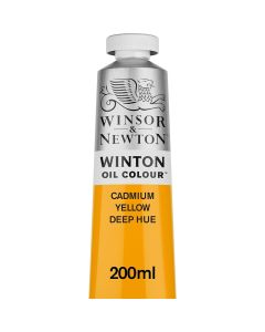 Winton Oil Colors, 200ml Cadmium Yellow Deep Hue