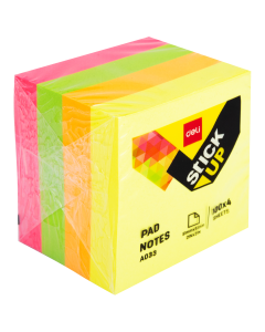 Deli Sticky Notes 2"x2" - Neon Colour