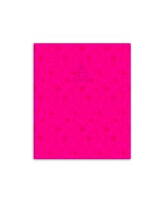 Single Line Book 10x8" Transparent Pink 100/S PVC Falcon