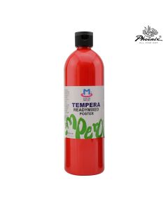 Tempera Poster Colour 500ml Brilliant Red - 314