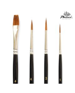 Artist Brush Phoenix 6616S1 4pcs Set