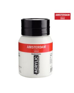 Acrylic Paint 500ml - Zinc White (17721042) Amsterdam