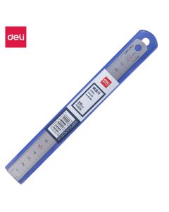 Steel Ruler 20cm Deli - 8462