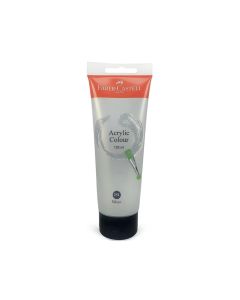 Faber Castell Acrylic Colour 120ml Tube Silver