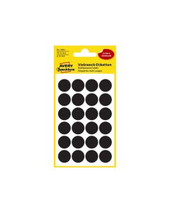 Colour Coding Dots 18mm Black 96 St./pcs. 3003 Avery