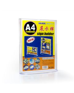Sign holder 21x29.7cm A4 K-236 KEJEA