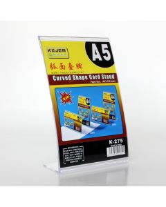 Curved Shape Card Stand A5 KEJEA