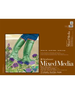 Strathmore Mixed Media Paper Pad, 400 Series, 18" x 24" 462-118