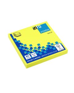 Note Pad-Z 75x75mm Brilliant Yellow 80sht UPM - 564434