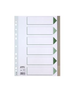 Divider 1 - 6 Grey Plastic