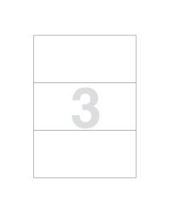 Agipa 3 labels 210 x 99 mm A4