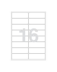 Agipa 16 labels 99.1x33.9mm A4