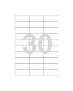 Agipa 30 labels 70x29.7mm A4