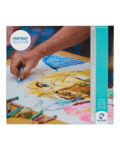 Soft pastel portrait selection set of 36 colours - Van Gogh