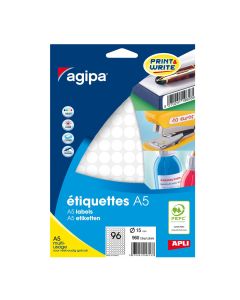 AGIPA COLOUR LABEL 15MM