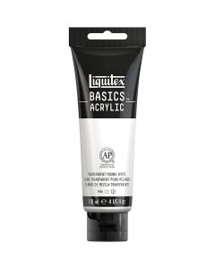 Liquitex Basics Acrylic 118ml Transparent Mixing White