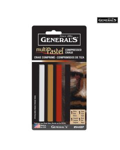 General's Compressed Pastel Crayon Sketching Color Set