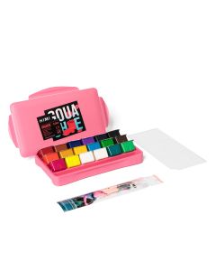 Miya Gouache Paint Set Express Edition 18 x 30ml - Pink