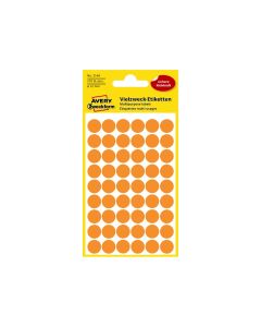 Colour Coding Dots 12mm Neon Orange 270 St./pcs 3148 Avery