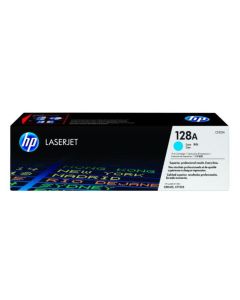 HP 128A Color LaserJet toner Cyan