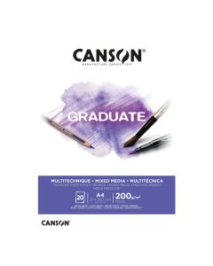 Canson Graduate Mix Media Fine 200g - A4 - 400110377