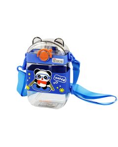 Water Bottle Cute Design ST-YIBEN - Blue 470 ML